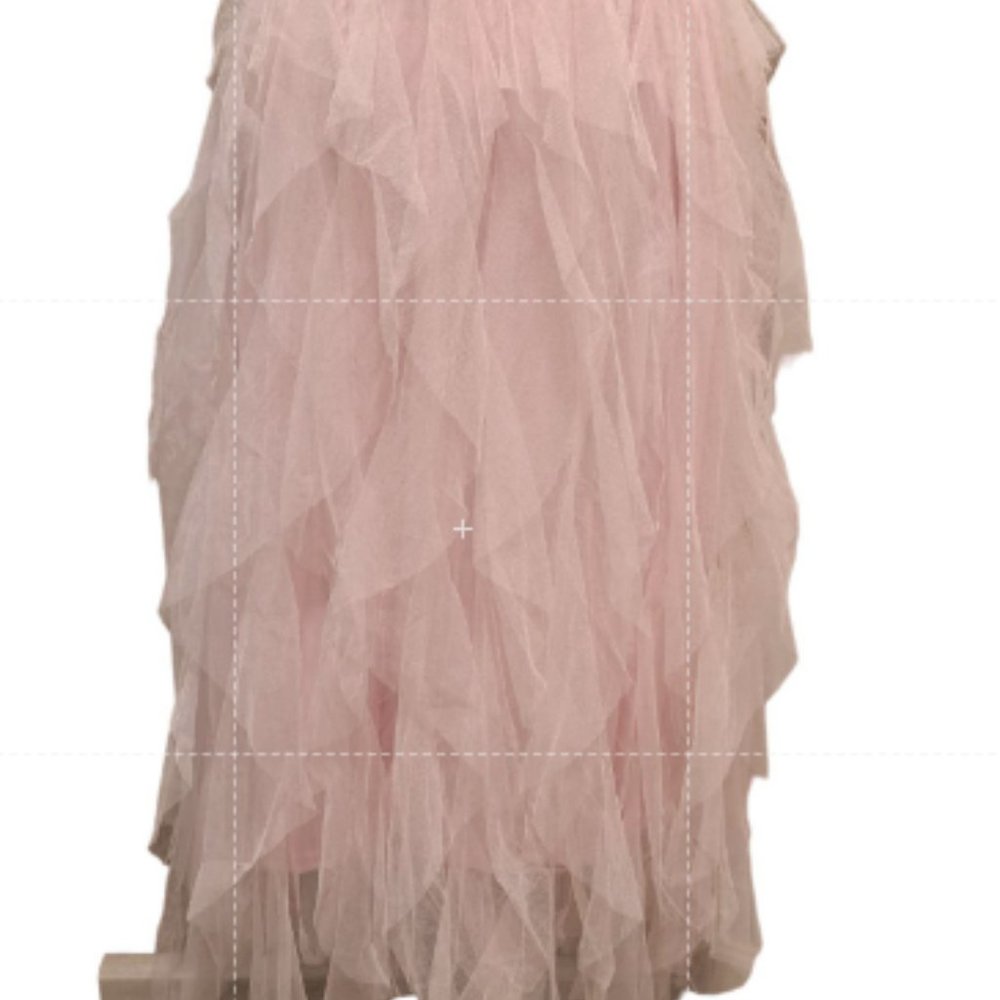 A-line Long Tulle Skirt Pink NWOT - Picture 6 of 6